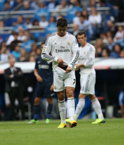 Ronaldo en un momento del partido