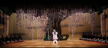 Espectáculo de kabuki en los Teatros del Canal de la Comunidad de Madrid.