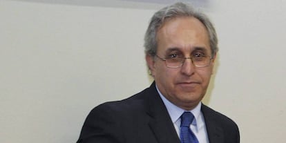 El director general de Enaire, Ángel Luis Árias.