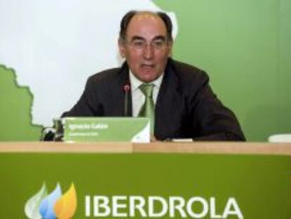 El presidente de Iberdrola, Ignacio Sánchez Galán