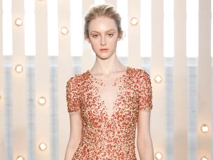 La actitud de Bianca Jagger, la inspiración de Jenny Packham