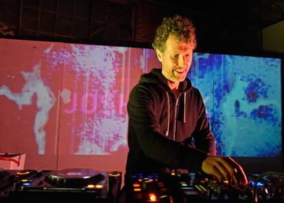 Josh Wink en una sesión el pasado marzo en Los Ángeles.