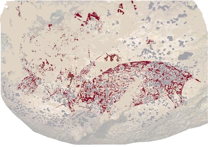 La primera obra de arte se pintó hace más de 50.000 años en Indonesia