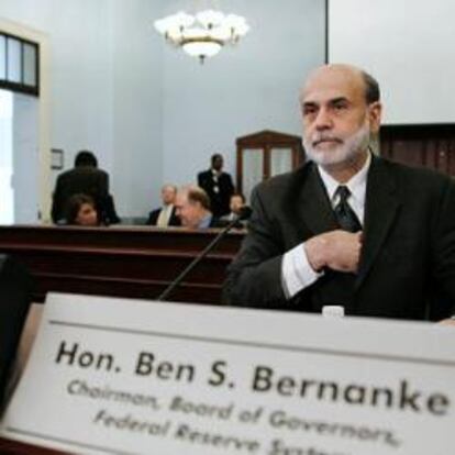 El presidente de la Fed, Ben Bernanke