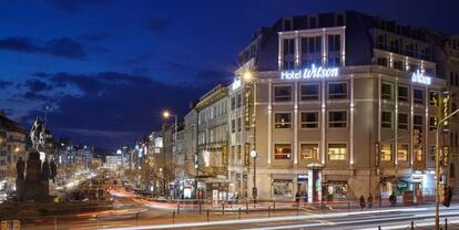 Hotel de cinco estrellas que incorpora Barcel&oacute; en Praga.