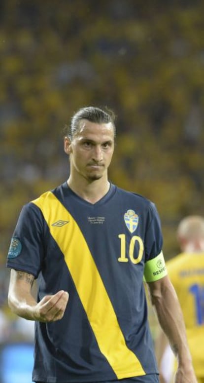 Ibrahimovic, ante Ucrania.