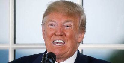 El presidente de EE UU, Donald Trump.