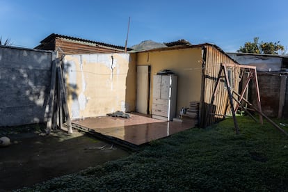 El espacio donde se ubicaba la antigua casa de Jeannette Jara.