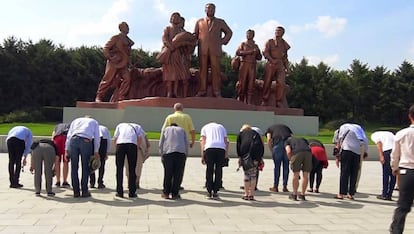 Fotograma de 'Viaje a la Corea de Kim Jong-un'.