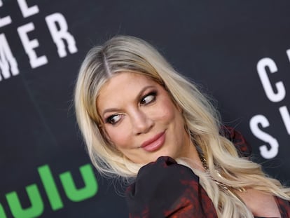 Tori Spelling in Los Angeles, California, on May 31, 2023.