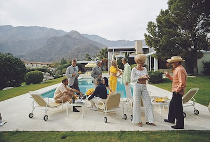 En las fiestas en las casas del California Modernism, del que Richard Neutra fue si no su creador su mejor embajador, los cócteles se servían en la piscina con un extra de apertura sexual. |