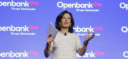 Ana Botín, presidenta de Banco Santander. 