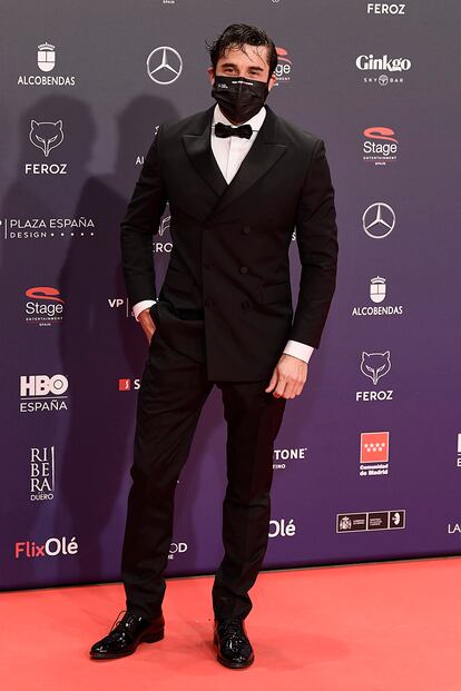 Álex García, nominado a mejor actor de una serie por Antidisturbios, de Pedro del Hierro.