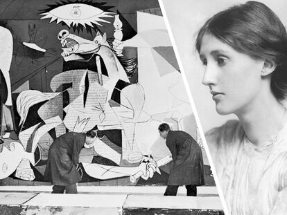 De cómo Virginia Woolf ayudó a salvar el ‘Guernica’
