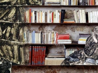 Obra del pintor mallorqu&iacute;n Miquel Barcel&oacute; sobre sus libros y sus bibliotecas. 