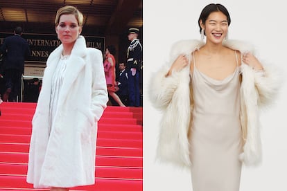 El look reina de las nieves

Las alérgicas a los tópicos (negro, rojo y brillos) pueden recurir a un total look blanco como ya hiciera la mismísima Kate Moss. Su recomendación es sumar un abrigo de pelo a un vestido del mismo tono. H&M replica la idea con este vestido lencero de 49,99 euros.

 