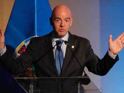 Gianni Infantino, presidente de FIFA.