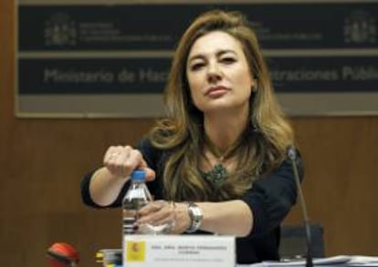 La secretaria de Estado de Presupuestos y Gastos, Marta Fernández Currás. EFE/Archivo