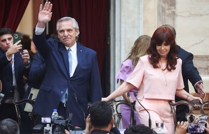 Alberto Fernández y Cristina Fernández