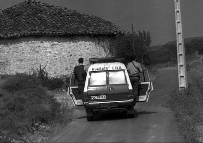 Operativo de la Guardia Civil en Álava para tratar de localizar al comando Donosti de ETA. 