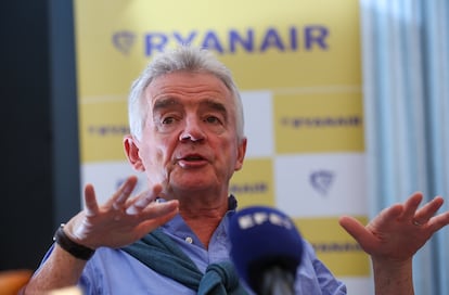 El director general del Grupo Ryanair, Michael O'Leary.
