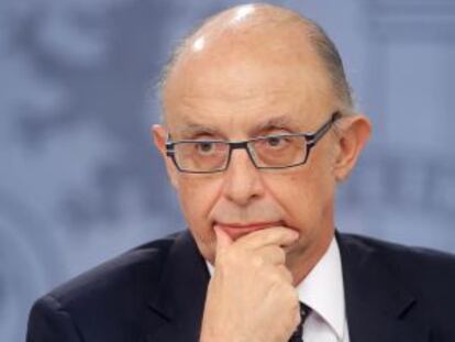 Montoro, este viernes, tras el Consejo de Ministros en La Moncloa.