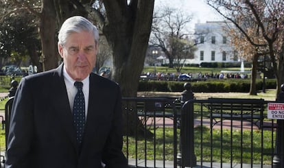 El fiscal especial Robert Mueller el pasado domingo en Washington.
