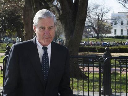 El fiscal especial Robert Mueller el pasado domingo en Washington. 