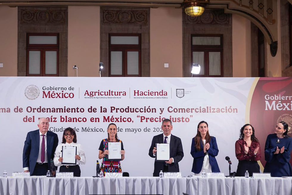 M&eacute;xico acuerda un plan de &ldquo;precios justos&rdquo; para el ma&iacute;z y busca evitar una escalada de protestas antes del Mundial 2026