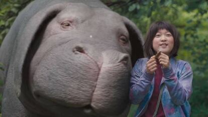 Un fotograma de 'Okja'.
