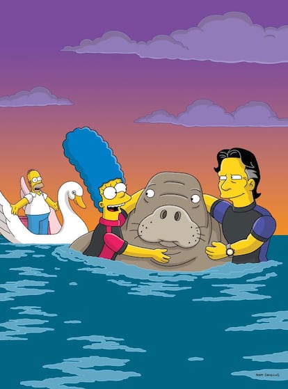 Si no fuera por Marge, los Simpson naufragarían en cada capítulo. Ella es el orden, la lógica, el buen hacer. Todo lo contrario que su marido. Muy de vez en cuando, a Marge le sale el mal humor, parece que se va a hartar pero quiere demasiado a su familia.