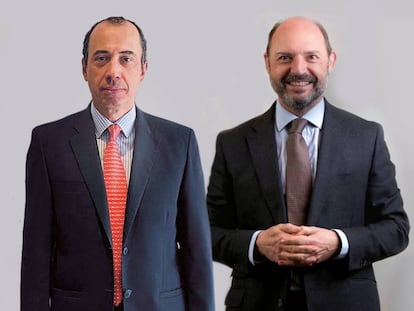 Mauricio Acevedo, socio de Acevedo & Velasco Abogados y Ángel Rivas, socio de EJA – Estudio Jurídico Almagro