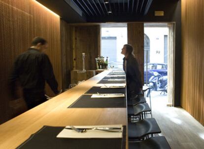 Interior del Coure Bar, en Barcelona.