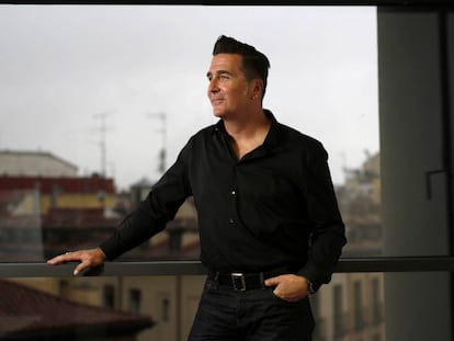 Adam Steltzner, fotografiado ayer en Madrid.