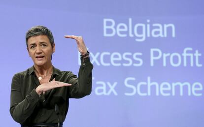 La comisaria europea de Competencia, Margrethe Vestager