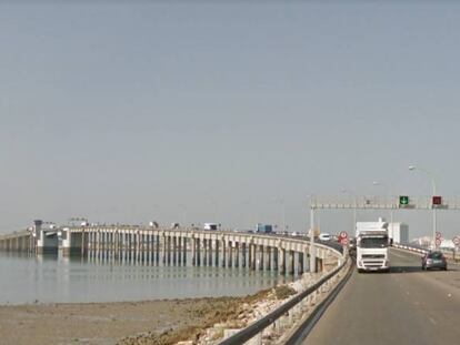 Puente Jos&eacute; Le&oacute;n de Carranza, en C&aacute;diz.