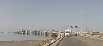 Puente José León de Carranza, en Cádiz.