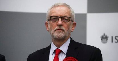 Jeremy Corbyn, derrotado el jueves en las elecciones del Reino Unido.