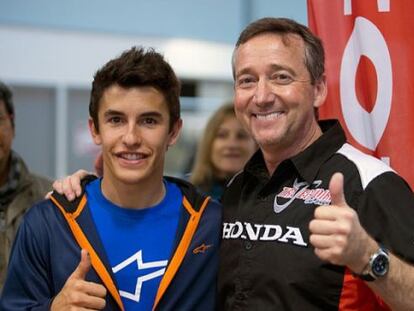 Marc M&aacute;rquez y Freddie Spencer.