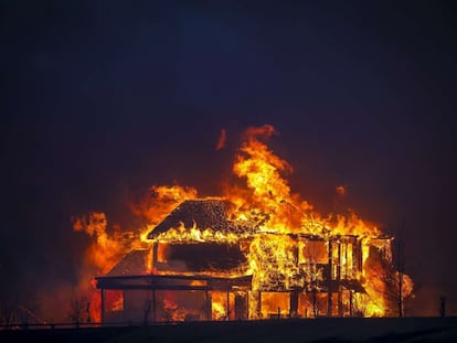 Incendio en Colorado (Estados Unidos), el pasado diciembre.