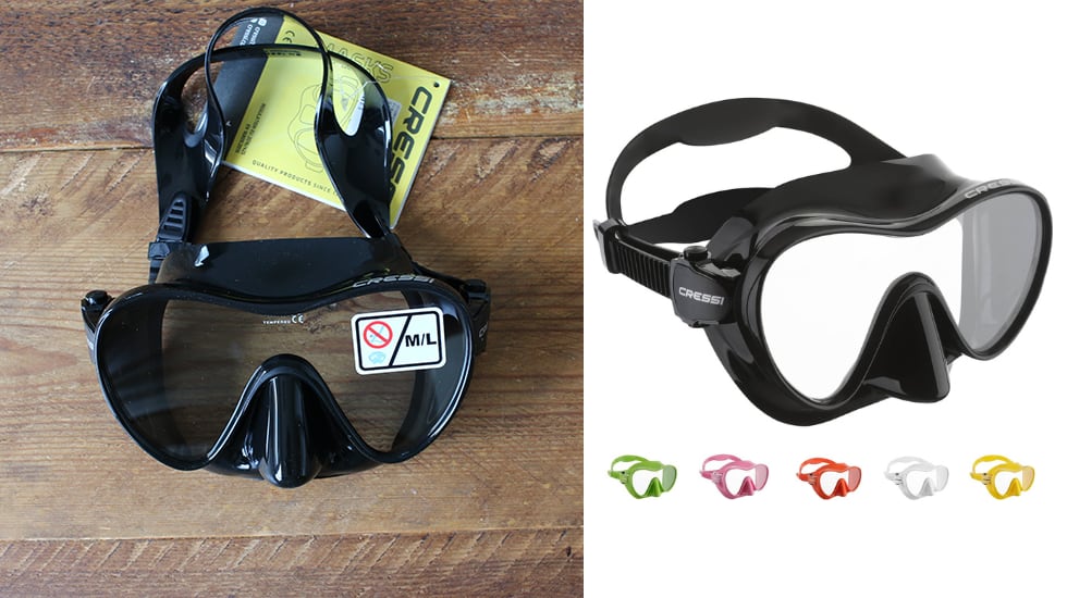 Máscara de snorkel CRESSI.