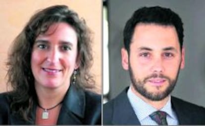 Araceli de Frutos, directora de la Eafi del mismo nombre, y Juan Gómez Bada, socio y director de inversiones de la Eafi Avantage Capital.