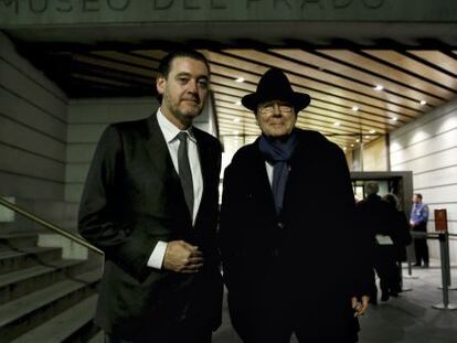 Miguel Zugaza, director de El Prado y Francisco Calvo Serraller.