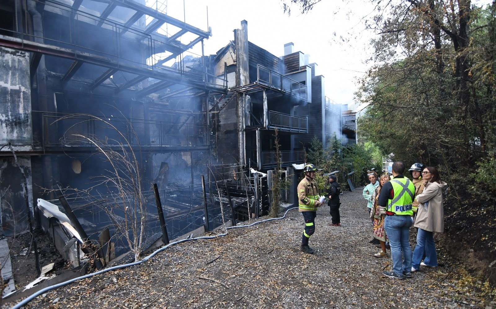 Fire destroys La Querola, the luxury real estate paradise of the 'influencers' in Andorra