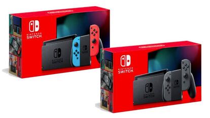 Nuevas Nintendo Switch con más capacidad de batería.