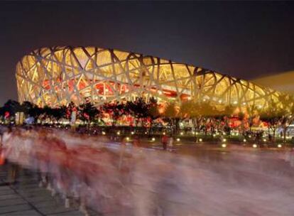 Estadio olímpico de Pekín.