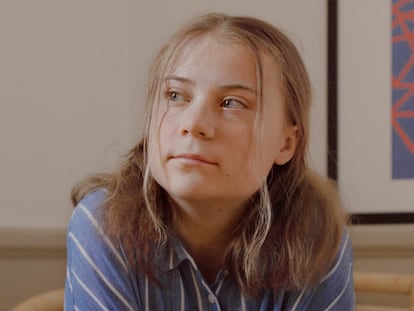 Greta Thunberg, in a photo shared by Penguin Random House.