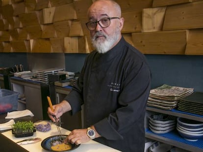 Ricardo Sanz, en el restaurante Kabuki Wellington, en una imagen de archivo.