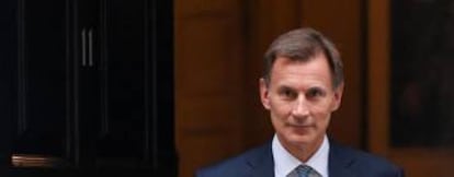 Jeremy Hunt, ministro de Economía británico, el jueves.