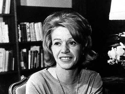 Elena Garro, escritora y primera esposa de Octavio Paz, en los años setenta.